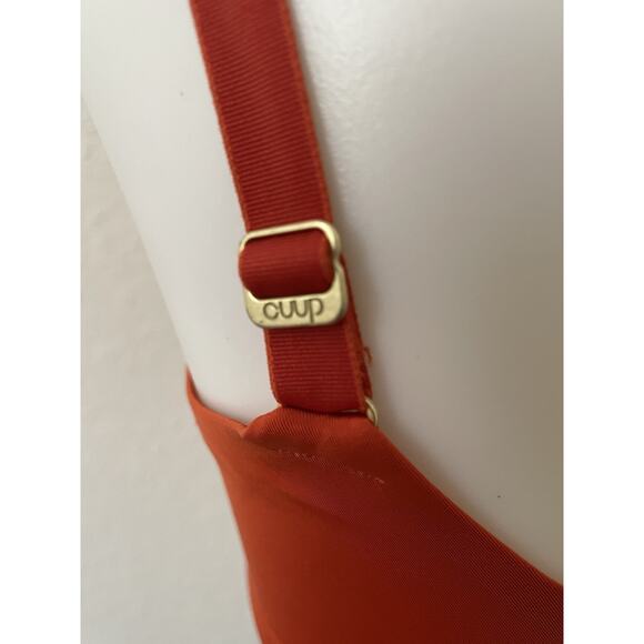 Cuup Lingerie Bra Plunge The Scoop Orange Intimates - Picture 11 of 12